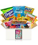 Asian sweets box with over 30 snacks - Asia Candy Mix with chips chocolate crackers and cookies from Korea Taiwan Japan China Thailand India and much more.- Tasting box specialties from Asia - Buy Online on SooperMarket.com