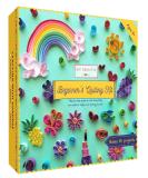 My Creative Camp Beginner's Quilling Kit - DIY Craft Kit for Kids and Adults | 10 Projects with Storage Box, Tools, Gem Stickers, Supplies, and Paper Strips - Includes Instructions and Shape Chart - Buy Online on SooperMarket.com