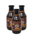 Mikee Sesame Teriyaki Sauce Honey 20 Oz. Pack Of 3 - No MSG, Authentic Flavor - Buy Online on SooperMarket.com