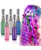 5PCS Temporary Bright Hair Chalk Dye Set - Washable Hair Colour for Kids, Men, and Women. Perfect for Halloween, Birthdays, and DIY Hair Makeup - Buy Online on SooperMarket.com