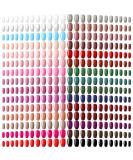 720Pcs 30 Sets Medium Square False Nails - Classic Color Glossy Press-On Ballerina Coffin Nails for Women & Girls | DIY Full Cover Artificial Fake Nails - Buy Online on SooperMarket.com