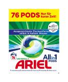 Ariel detergent all-in-1 pods universal 76 pods-76 washloads excellent stain removal even in cold water fresh fragrance fresh fragrance 76 pieces (1 Pack) - Buy Online on SooperMarket.com