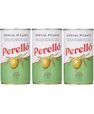 Perello Gordal Pitted Green Olives 3 x 350g - Buy Online on SooperMarket.com