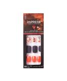 Shop KISS imPRESS Limited Edition Halloween Glow-In-The-Dark Press-On Nails - Hey Boo-tiful with PureFit Technology | Includes Prep Pad Mini File & Cuticle Stick - International Shipping Available - Buy Online on SooperMarket.com