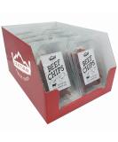 Craftsman Beef Chips - 100% Beef Jerky | Protein-Rich Gluten-Free Snack | Crispy Wafer-Thin Smoked Beef | Perfect for Parties | 10 Pack Display (300g) - Buy Online on SooperMarket.com