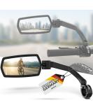 Wittkop bike mirror |Large HD field of vision |360 rotating & foldable |Assembly upper & below |Bruchfest & durated |Convex rear view mirror for bicycle e-bike |Left handlebar ebike for left - Buy Online on SooperMarket.com