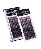 Jsdoin Cluster Lashes 84 Pcs C/D Curl 8-16mm Length DIY Eyelash Extensions - Natural & Mega Styles - Buy Online on SooperMarket.com