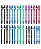30 Pcs Dart Shafts for Steel Tip Medium 2BA Thread Aluminium Alloy Dart Stems 50 mm 53 mm with Rubber Rings Replacement Harrows Dart Accessories and Flights Classic Style Multi Colors - Buy Online on SooperMarket.com