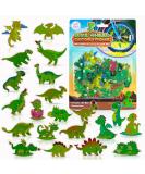 Bike Wheel Dinosaurs Spokes - 36 Kit - Cute Biking Accessories for Kids - Bicycle Spokes Decorations - Cool Cycling Gear Gift for Boys - Spoke Beads Attachments - Dinosaurs Easter Egg Stuffers - Buy Online on SooperMarket.com