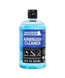 Master Airbrush Cleaner  16-Ounce Pint Bottle - Fast Acting Cleaning Solution  Quickly Remove Water-Based Acrylic Paint  Watercolor  Makeup - Clean Clogged Airbrushes  Brushes  Artist Tools - Buy Online on SooperMarket.com