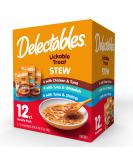 Hartz Delectables Stew Lickable Wet Cat Treats, Multiple Flavors Variety Pack 12 Count (Pack of 1) - Buy Online on SooperMarket.com