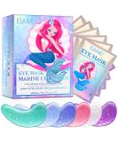 Natural Marine Collagen & Hyaluronic Acid Eye Masks - 18 Pairs Anti-Aging Pads for Dark Circles & Swollen Eyes - Buy Online on SooperMarket.com