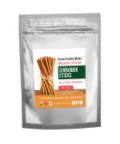 Organic Ceylon Cinnamon Sticks - Fair Trade Whole 3" Quills of Authentic Sweet Sri Lanka Cinnamon sticks- For Tea and Baked Goods, Gluten Free, Non-GMO, w/ eBook - 8 oz - Buy Online on SooperMarket.com