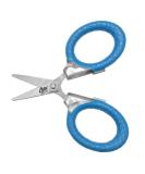 Cuda 3-Inch Titanium-Bonded Micro Fishing Scissors for Mono, Fluorocarbon & Braided Line with Dual Serrated Edges (18826), Blue Micro Scissor - Buy Online on SooperMarket.com