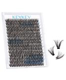 300 Pcs DIY Cluster Lashes for Dramatic Volume Look - 40D D-16mm | Self Application Individual Lashes for Home Extensions - Buy Online on SooperMarket.com