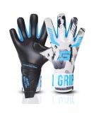 Buy Gripmode Bandit Hybrid Goalkeeper Gloves - Weather-Resistant GripTec Latex | Sizes 7-11 for Kids Teens & Adults - Buy Online on SooperMarket.com