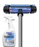 Cleanovation Rug Renovator: Carpet Scrubber & Brush with 32 oz Foaming Shampoo - Remove Pet Stains, Dirt Spots, & Wine Spills - Buy Online on SooperMarket.com
