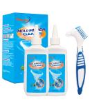 Deuvuo Mould Remover Gel UK 280g 2 Pack Mold And Mildew Remover Gel With Brush For Washing Machine Mould Extreme Gel For Bathroom Painted Walls Tiles Ceiling Window Seals Wood (10 Fl Oz) 140 ml (Pack of 2) - Buy Online on SooperMarket.com