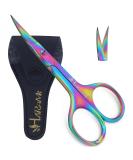 HARAMS Strong Curved Blades Nail Scissors for Beauty & Grooming - Multipurpose Manicure & Pedicure Tool for Cuticles, Toenails, Eyebrows, Eyelashes, Nose, Beard & Mustache Trimming - Buy Online on SooperMarket.com
