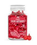 ELEVATE Hair Treatment Serum Oil Capsules - Repair & Moisturize with Argan Jojoba Oils & Vitamins - Smooth, Silky, & Thick Hair - Buy Online on SooperMarket.com