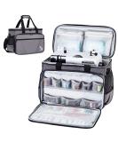 Golkcurx Sewing Machine Case - Removable Padding, Shoulder Strap - Grey - Buy Online on SooperMarket.com