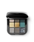 KIKO Milano Glamour Multi Finish Eyeshadow Palette 06 - Green Vibes | 9 Shades in Various Finishes - Buy Online on SooperMarket.com