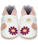 Baby Shoes with Soft Sole - Baby Girl Shoes - Baby Boy Shoes - Leather Toddler Shoes - Baby Walking Shoes 6-12 Months Daisies - Buy Online on SooperMarket.com