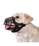 Onetigris Soft Silicone Dog Muzzle | Basket Cage Mouth Cover for Training & Grooming | XL Size for Medium Large Aggressive Dogs - Buy Online on SooperMarket.com