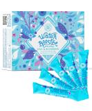 Water Booster beverage mixture with vitamin C - beverage powder with a a blueberry taste - of course delicious low in calories and sugar arm - 12x2.5g powder for loosening in water A a blueberry - Buy Online on SooperMarket.com