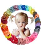 JOYOYO 240 Pcs Baby Hair Bands - 24 Colors Elastic Solid Color Girls Hair Bands - No Damage Rubber Bands for Thin Hair - Ponytail Decoration Fixer - Hair Accessories (Pack of 1) - Buy Online on SooperMarket.com