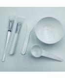 Face Mask Mixing Bowl Set - 5 in 1 DIY Facemask Mixing Tool Kit with Spatula & Brush - Buy Online on SooperMarket.com