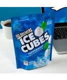 ICE BREAKERS ICE CUBES Peppermint Sugar Free Chewing Gum, Made With Xylitol, 8.11 oz Pouch (100 Pieces) 100 Count (Pack of 1) Peppermint - Buy Online on SooperMarket.com
