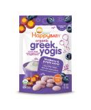 Happy Baby Organics Greek Yogis Freeze Dried Yogurt & Fruit Snacks Blueberry & Purple Carrot Packaging May Vary 1 Oz - Buy Online on SooperMarket.com