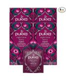 Pukka Organic Tea Bags, Night Time Berry Herbal Tea for Health and Wellness, with Chamomile, Echinacea, and Elderberry, Perfect for Overnight Wellness, 20 Count (Pack of 4), 80 Tea Bags - Buy Online on SooperMarket.com