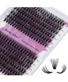 240PCS D Curl 12-16mm Individual Cluster Lashes Extensions for 3D Effect and DIY Eyelash Extensions - RR-12-16mm 3D Clusters+40D-0.07-D - Buy Online on SooperMarket.com