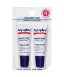 Aquaphor Lip Repair Immediate Relief Fragrance Free 2 Tubes 0.35 fl oz (10 ml) Each - Buy Online on SooperMarket.com