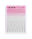 VEYES INC 5D Ellipse Flat Eyelash Extensions - Premade Fans 0.15 D Curl Mixed Length Tray (9-16mm) | Professional Salon Use - Buy Online on SooperMarket.com