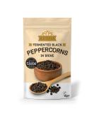 Ausha Organic Fermented Black Peppercorns Whole 200g - Cooking - Great Taste Award 2022 Winner - Buy Online on SooperMarket.com