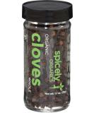 Spicely Organic Whole Cloves - Gluten Free 1.1 oz Jar | Premium Spices - Buy Online on SooperMarket.com