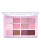 HOLIKA HOLIKA My Fave Vibe Eye Palette 02 Ripe Berries - 12 Berry Shades | Matte Shimmer Glitter Eye Shadow - Korea Beauty & Kbeauty - Buy Online on SooperMarket.com