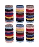 Wetopkim 60 Pcs Non-Slip Hair Ties for Thick, Heavy, and Curly Hair - Lightweight, Seamless, Highly Elastic - Buy Online on SooperMarket.com