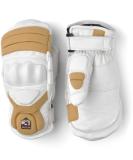 Hestra Impact Racing Junior Leather Mitt | Youth 4-13yrs | Insulated Ski & Snowboard Kids Mittens - White - Buy Online on SooperMarket.com