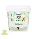 Nortembio Epsom Salt 3kg - Lemon & Coconut Hydrated with Vitamin C & E | Body Care & Swimming Salt | Free E-Book Included - Buy Online on SooperMarket.com