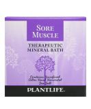 Plantlife Sore Muscle Therapy Bath Salts - Natural Aromatherapy for Relaxation - 3 oz - Buy Online on SooperMarket.com