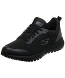 Skechers Women's Squad Sr Food Service Shoe 8 Black - Buy Online on SooperMarket.com