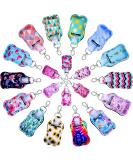 Shynek Hand Sanitizer Holders Set - 40pcs Empty Travel Bottles with Keychain Carriers - Buy Online on SooperMarket.com