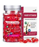 Buy Hair Serum for Frizzy & Dry Hair - Argan Avocado & Moroccan Oil Treatment - Vitamin-Packed Hair Oil Capsules (40 Caps) for Damaged Hair - Buy Online on SooperMarket.com