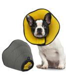BONTHEE Soft Dog Cone Alternative After Surgery Dog Cone Collar for Small Dogs Adjustable Dog Recovery Collars for Pet Lightweight E-Collars for Dogs Elizabethan Collar for Dogs Stop Licking(XL) S Yellow - Buy Online on SooperMarket.com