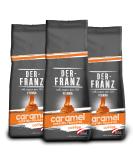 Der-Franz Caramel Coffee Blend - 3 x 500g Arabica and Robusta Beans - Buy Online on SooperMarket.com