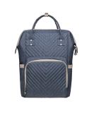Caucko Baby Diaper Bag with Stroller Hook - Multifunctional Nylon Travel Backpack Large Capacity with Multiple Compartments - Gray (KT01-4) - Buy Online on SooperMarket.com